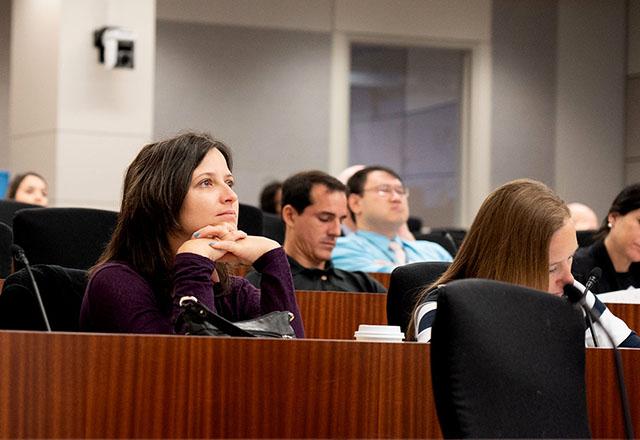 Conference attendees.